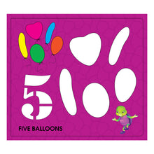 Load image into Gallery viewer, 1234 Stencilling Book - Fun Early Learning Activity Book - Purple Turtle  - For Kids Ages 3-7