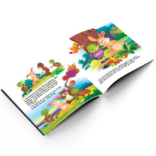 गैलरी व्यूवर में इमेज लोड करें, Best Birthday Return Gifts, Party Favours for Kids - Boys and Girls - Pack of 10 Illustrated Storybooks in English - Purple Turtle