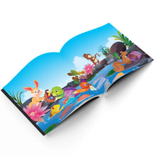 Load image into Gallery viewer, Purple Meets Freddy at the Lilly Pad Illustrated Storybook for Children (Short Story For Kids Ages 3-8 with Values)