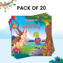 Load image into Gallery viewer, Christmas Magic Unleashed! Special Offers on Storybook Gifts for Kids ! Purple Turtle Story Books ! Pack of 20