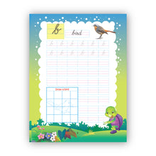 Load image into Gallery viewer, Cursive Handwriting - Small Letters: Practice Workbook For Children Age 3 - 5 years | Purple Turtle