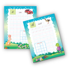 Load image into Gallery viewer, Cursive Handwriting - Small Letters: Practice Workbook For Children Age 3 - 5 years | Purple Turtle