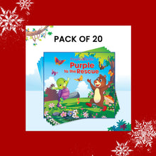 Load image into Gallery viewer, Christmas Magic Unleashed! Special Offers on Storybook Gifts for Kids ! Purple Turtle Story Books ! Pack of 20