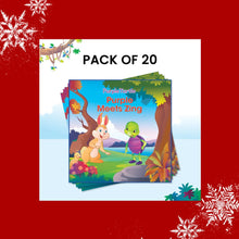 Load image into Gallery viewer, Christmas Magic Unleashed! Special Offers on Storybook Gifts for Kids ! Purple Turtle Story Books ! Pack of 20