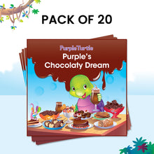 Load image into Gallery viewer, Unwrap the joy of Christmas with special deals on magical storybook gifts for kids ! Purple Turtle Story Books Pack of 20