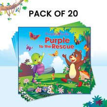 Load image into Gallery viewer, Christmas Magic Unleashed! Special Offers on Storybook Gifts for Kids ! Purple Turtle Story Books ! Pack of 20