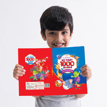 Load image into Gallery viewer, Purple Turtle Baby Record Book with My First 1000 Words Book for Early Learning