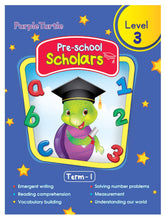 Load image into Gallery viewer, Purple Turtle Pre-school Scholars Term 1 Level 3 
