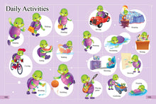 Load image into Gallery viewer, Purple Turtle Baby Record Book with My First 1000 Words Book for Early Learning