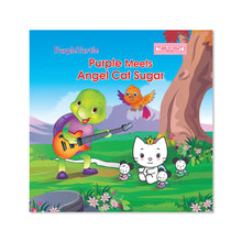 Load image into Gallery viewer, Purple Meets Angel Cat Sugar- Fun Illustrated Storybook to Learn Social Skills - For Kids Ages 3-8 - by Purple Turtle