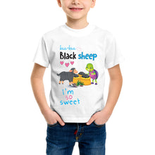 गैलरी व्यूवर में इमेज लोड करें, Purple Turtle Kids' T-Shirt - Baa Baa Black Sheep Tshirt - For Toddlers, Girls & Boys - Short Sleeves