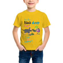 गैलरी व्यूवर में इमेज लोड करें, Purple Turtle Kids' T-Shirt - Baa Baa Black Sheep Tshirt - For Toddlers, Girls & Boys - Short Sleeves