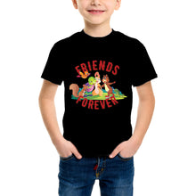 गैलरी व्यूवर में इमेज लोड करें, Purple Turtle Kids' T-Shirt - Best Friends Forever - For Toddlers, Girls & Boys - Short Sleeves