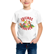 गैलरी व्यूवर में इमेज लोड करें, Purple Turtle Kids' T-Shirt - Best Friends Forever - For Toddlers, Girls & Boys - Short Sleeves