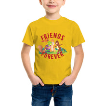 गैलरी व्यूवर में इमेज लोड करें, Purple Turtle Kids' T-Shirt - Best Friends Forever - For Toddlers, Girls & Boys - Short Sleeves