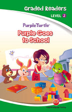 Load image into Gallery viewer, Purple Turtle - Purple goes to School