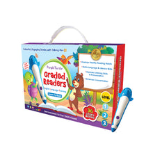Load image into Gallery viewer, Purple Turtle Graded Readers Mega Pack - Talking Books with Magic Talking Pen - Boxset of 36 Learn-to-Read Storybooks for Kids - Ages 3-8 Years - Colourful Illustrated Stories with Fun Activities