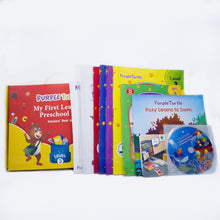 Load image into Gallery viewer, Preschool Kit for UKG (Level-3) - Complete Kit (Set of 8 Books & More) | For Children Ages 5 - 6 Years | Learn English, Maths, EVS, Hindi | For Homeschooling & Preschool Classrooms