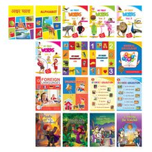 Load image into Gallery viewer, Talking Teacher Interactive Early Learning Books with Magic Talking Pen - Picture Books Boxset (Set of 15 Books + 2 Cards)