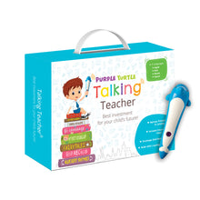 Load image into Gallery viewer, Talking Teacher Interactive Early Learning Books with Magic Talking Pen - Picture Books Boxset (Set of 15 Books + 2 Cards)