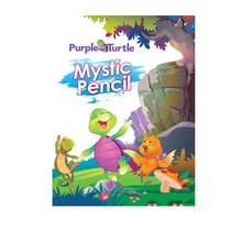 Load image into Gallery viewer, Purple Turtle Mystic Pencil Books (Set of 4)  - Interactive Activity Books for Kids Ages 3-8