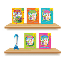 Load image into Gallery viewer, Purple Turtle Smart Preschool Talking Books with Talking Pen for LKG (Age 4+ year)
