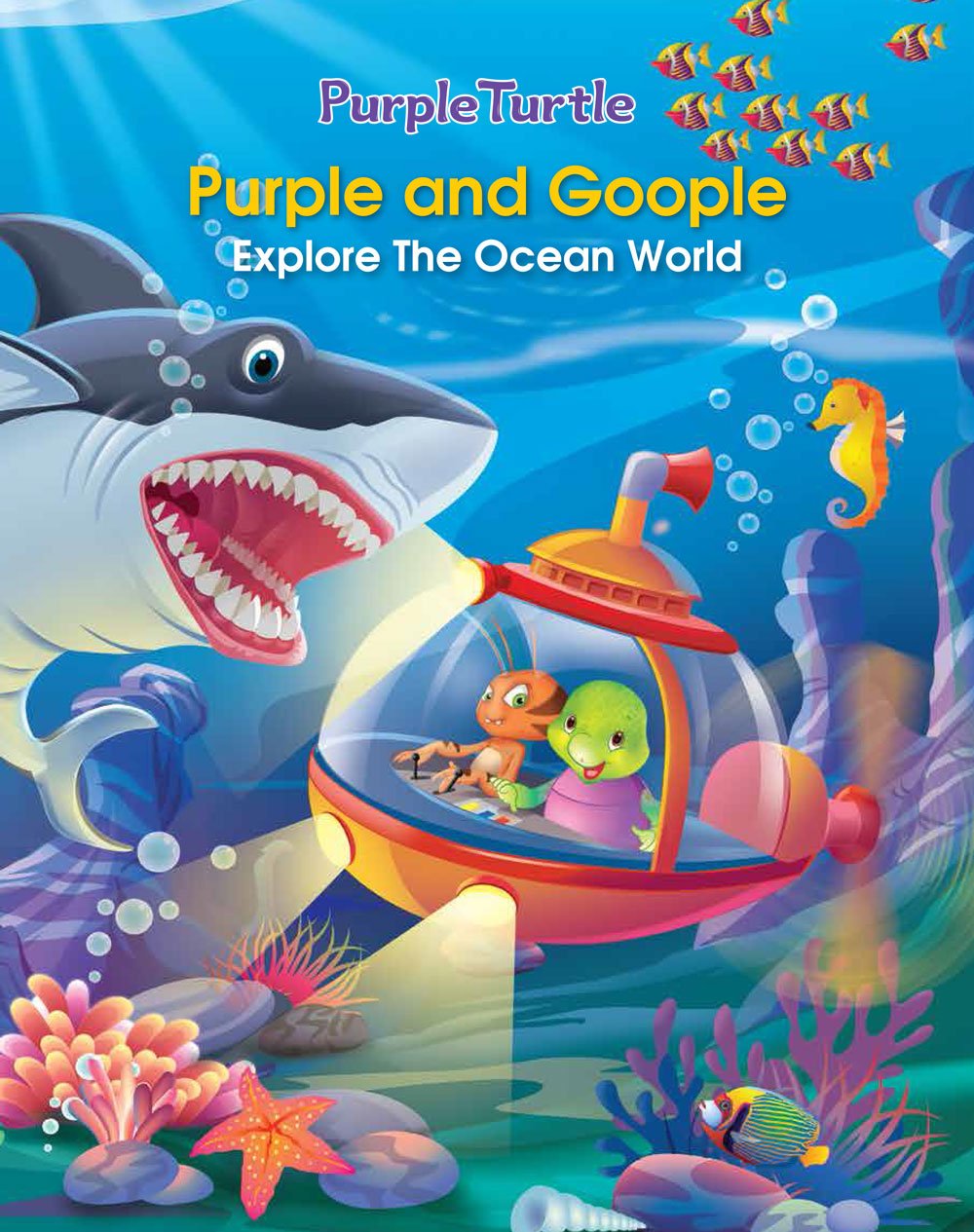 Purple Turtle - Purple and Goople Explore the Ocean World