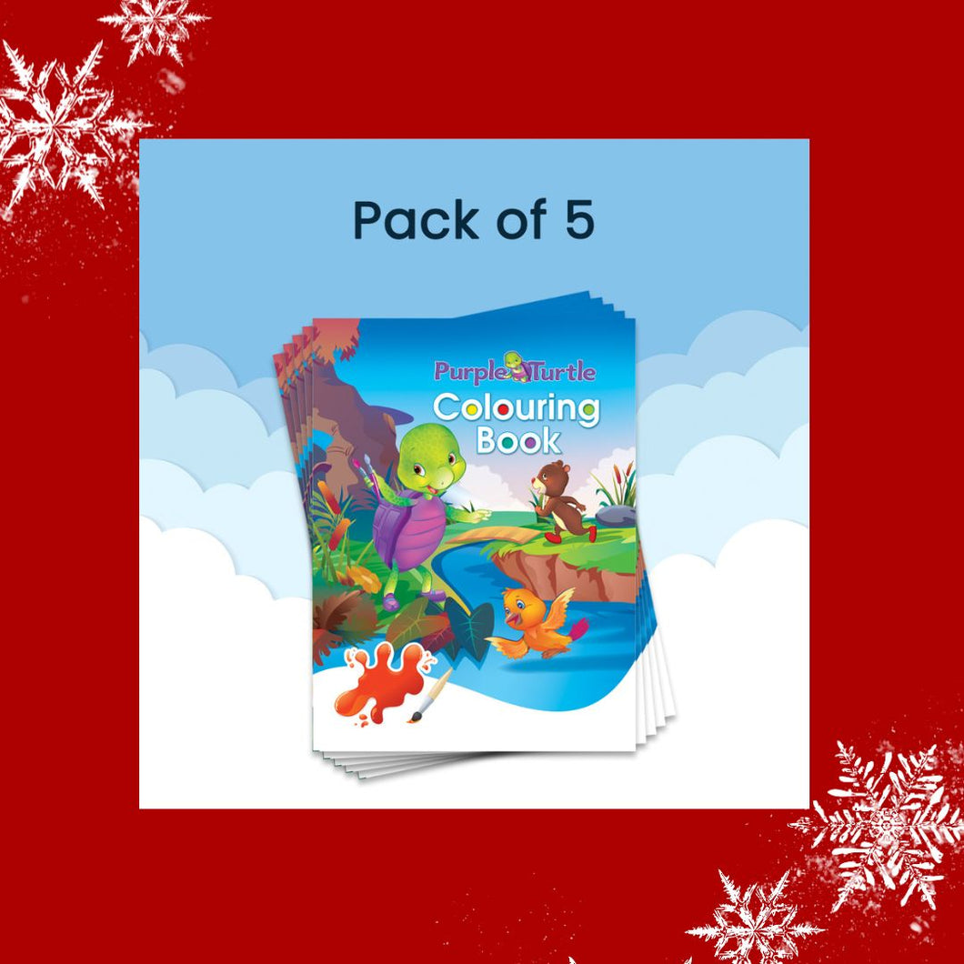 Tis the Season of Color: Christmas Offer on Vibrant Coloring Books! 🎁📚 Spark Creativity with Festive Discounts Combo of 5 Books