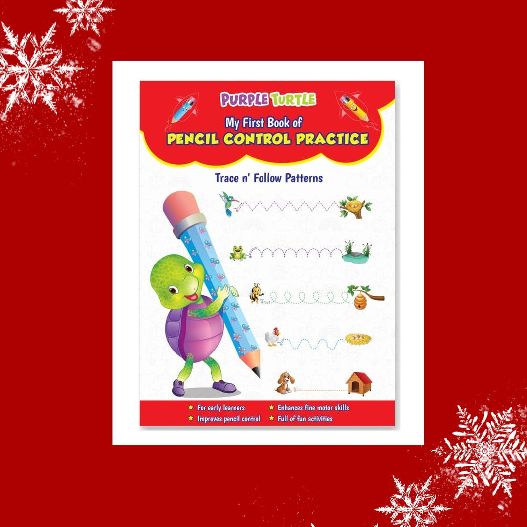 Christmas Delight: Explore Our Special Offer on Pencil Control Books for Kids! Enhance Skills with Fun and Learning