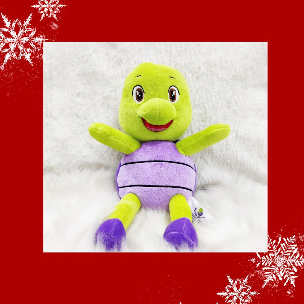 Unwrap the Joy with Our Festive Purple Turtle Soft Toy