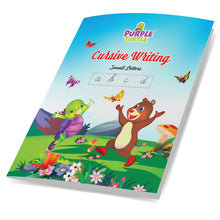 Load image into Gallery viewer, Cursive Handwriting - Small Letters: Practice Workbook For Children Age 3 - 5 years | Purple Turtle
