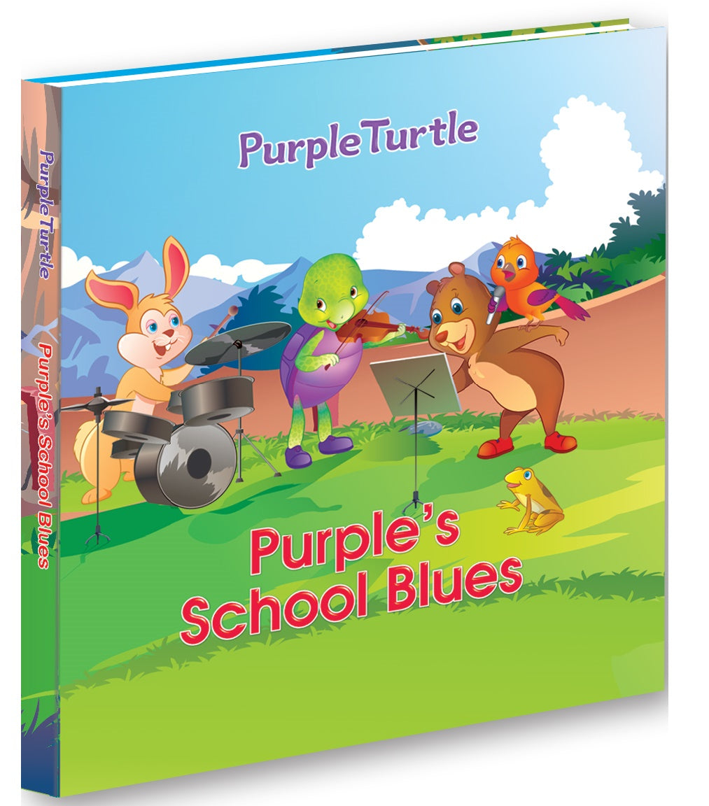 Purple's School Blues - Purpel Turtle