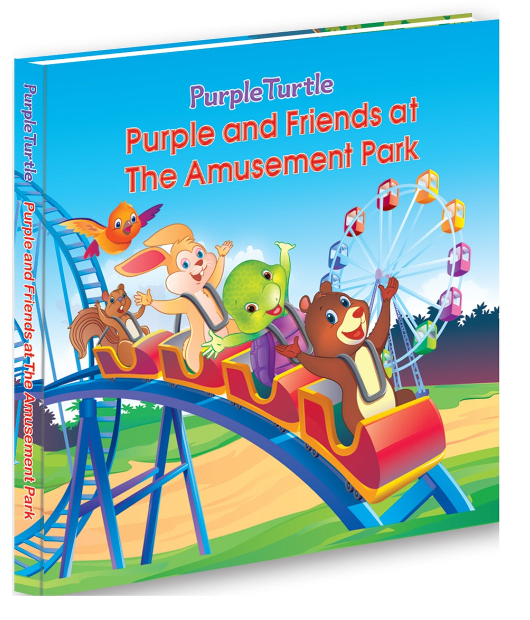 Purple and Friends at The Amusement Park (Purple Turtle)