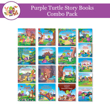 Load image into Gallery viewer, Purple Turtle Story Books (Combo of 17 Story Books)
