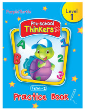 Load image into Gallery viewer, Purple Turtle Pre-school Thinkers Term 2 Level 1 Practice Book
