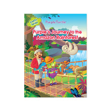 Load image into Gallery viewer, Journey to the Amazon Rainforest Story book- By Purple Turtle
