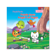 Load image into Gallery viewer, Purple Meets Angel Cat Sugar- Fun Illustrated Storybook to Learn Social Skills - For Kids Ages 3-8 - by Purple Turtle
