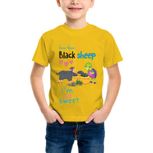 Load image into Gallery viewer, Purple Turtle Kids&#39; T-Shirt - Baa Baa Black Sheep Tshirt - For Toddlers, Girls &amp; Boys - Short Sleeves
