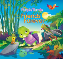 Load image into Gallery viewer, Purple Turtle - Friends Forever
