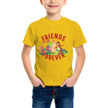 Load image into Gallery viewer, Purple Turtle Kids&#39; T-Shirt - Best Friends Forever - For Toddlers, Girls &amp; Boys - Short Sleeves
