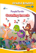 Load image into Gallery viewer, Purple Turtle - Counting Insects
