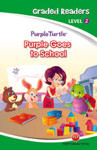 Load image into Gallery viewer, Purple Turtle - Purple goes to School
