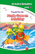 Load image into Gallery viewer, Purple Turtle - Purple goes on a Holiday
