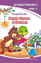 Load image into Gallery viewer, Purple Turtle - Purple grows a Garden
