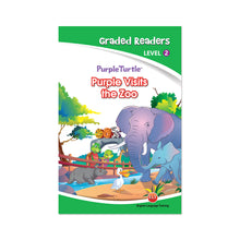 Load image into Gallery viewer, Purple Turtle - PURPLE VISITS THE ZOO | Story book for Kids Ages 4-5
