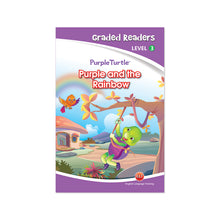 Load image into Gallery viewer, Purple Turtle - PURPLE AND THE RAINBOW | Story book for Kids Ages 5-6
