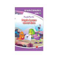 Load image into Gallery viewer, Purple Turtle - PURPLE LEARN ABOUT BIRDS | Story book for Kids Ages 5-6
