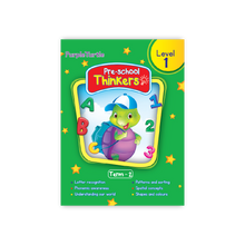 Load image into Gallery viewer, Purple Turtle Thinkers Level 1 Term 2 Course Book for Nursery Kids
