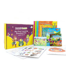 Load image into Gallery viewer, Preschool Kit for LKG (Level-2) - Complete Kit (Set of 8 Books &amp; More) | For Children Ages 4 - 5 Years | Learn English, Maths, EVS, Hindi | For Homeschooling &amp; Preschool Classrooms
