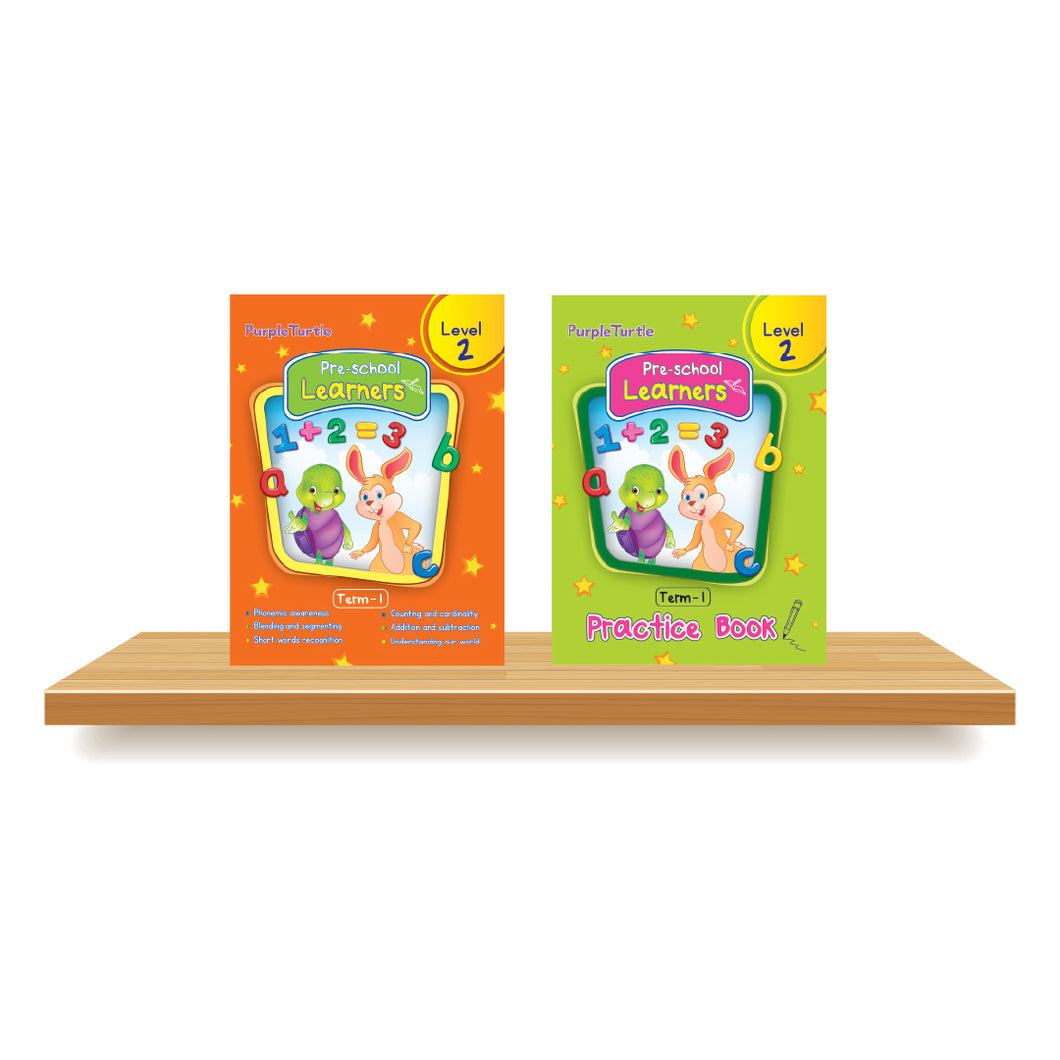 Purple Turtle Preschool books for LKG kids